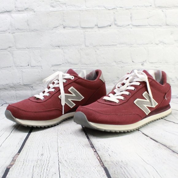 NEW BALANCE 501 Classic Red Sneakers Size 10 M - Picture 2 of 9